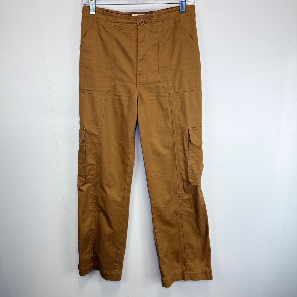 Abercrombie & Fitch Cargo Pants Utility Pockets Casual Brown Size 27 Streetwear